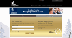 Desktop Screenshot of largestcompanies.se