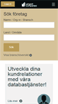 Mobile Screenshot of largestcompanies.se